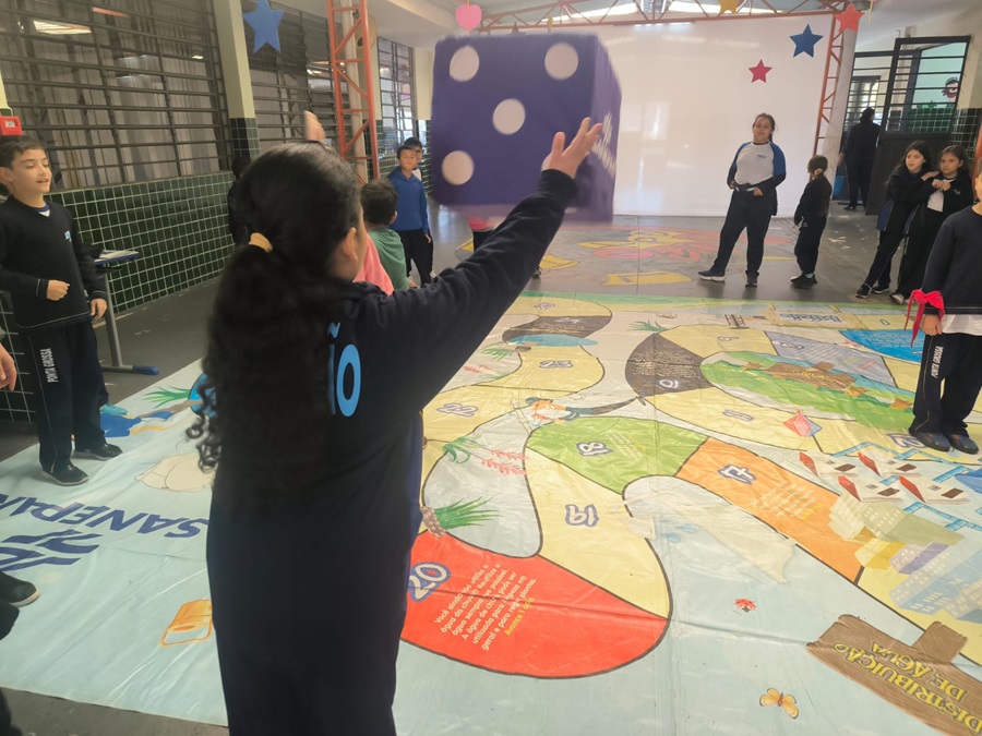 Jogos educativos fazem parte das ações da Sanepar em celebração ao Dia Mundial do Meio Ambiente (5 de junho)