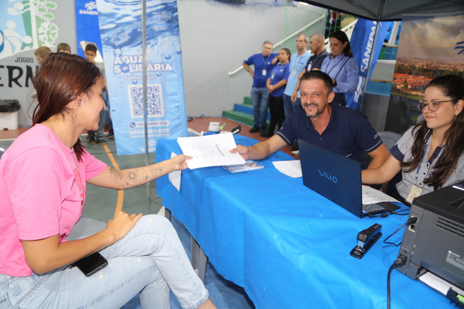 Sanepar Perto de Você Mallet