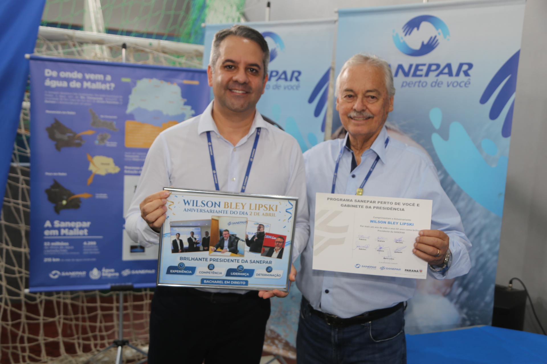 Sanepar Perto de Você Mallet