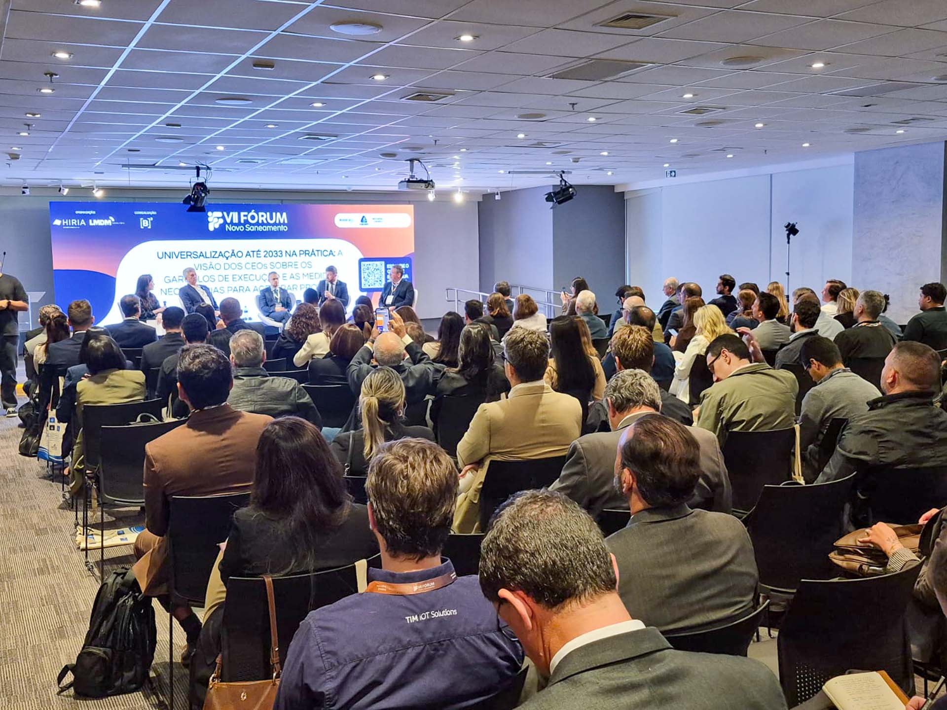 Sanepar reafirma meta de antecipar a universalização para 2029 durante o 7ª edição do Fórum Novo Saneamento