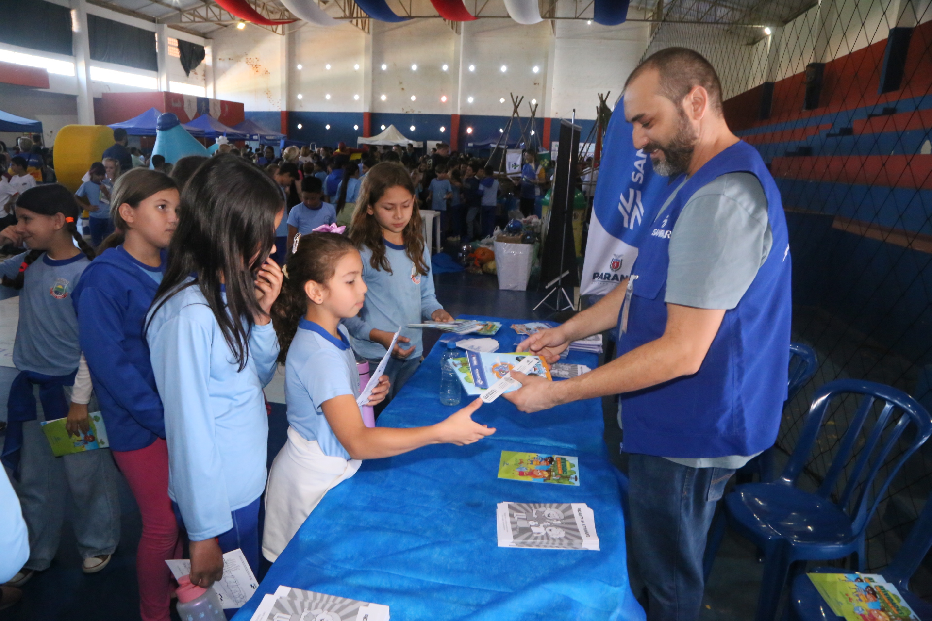 Participantes da 10ª edição do programa Sanepar Perto de Você em Campo Magro