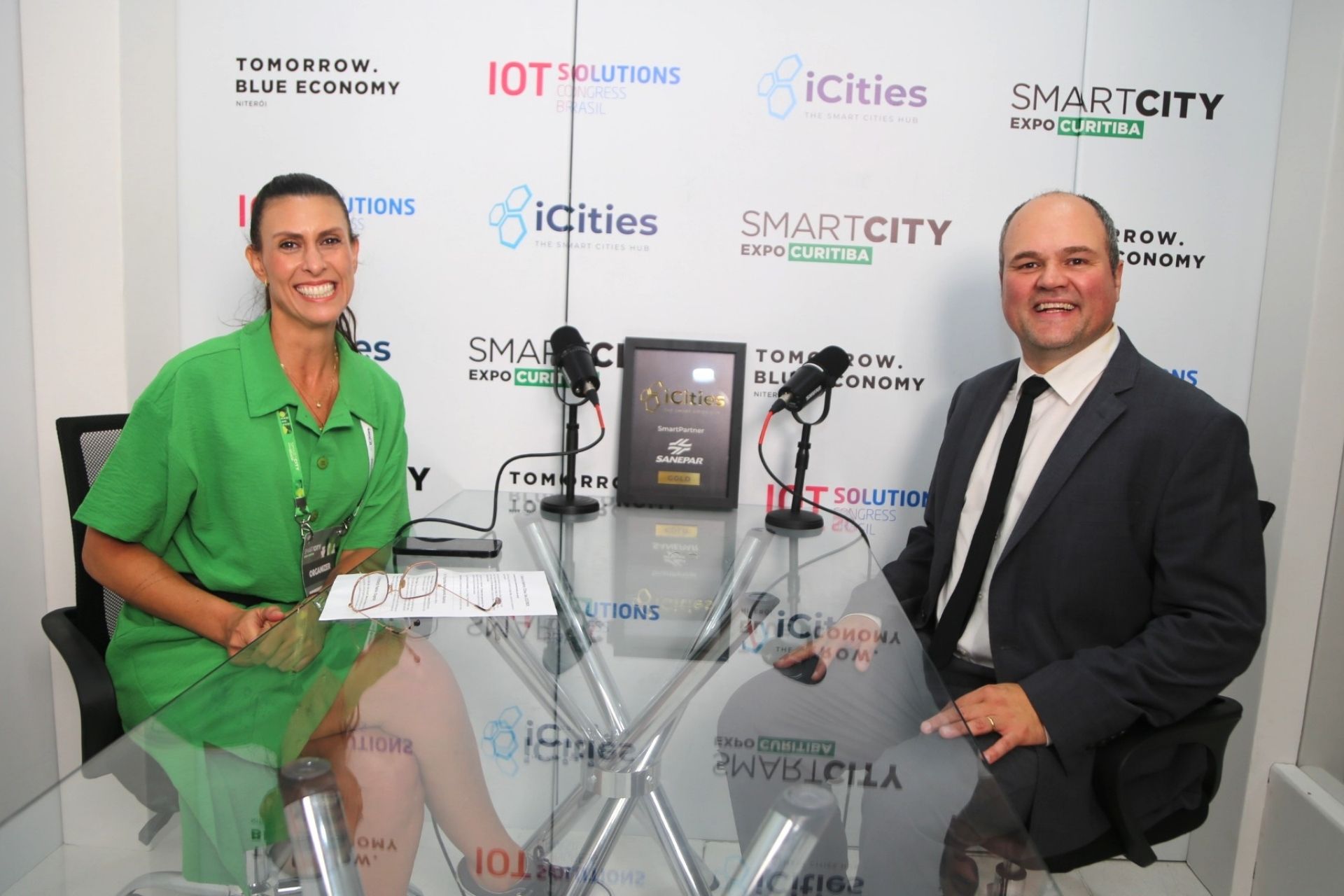 Participação da Sanepar no evento Smart City 2026