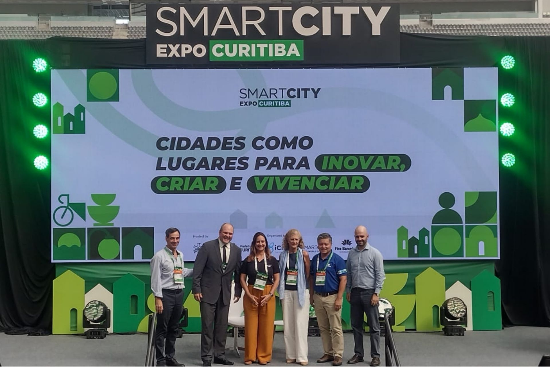 Participação da Sanepar no evento Smart City 2026