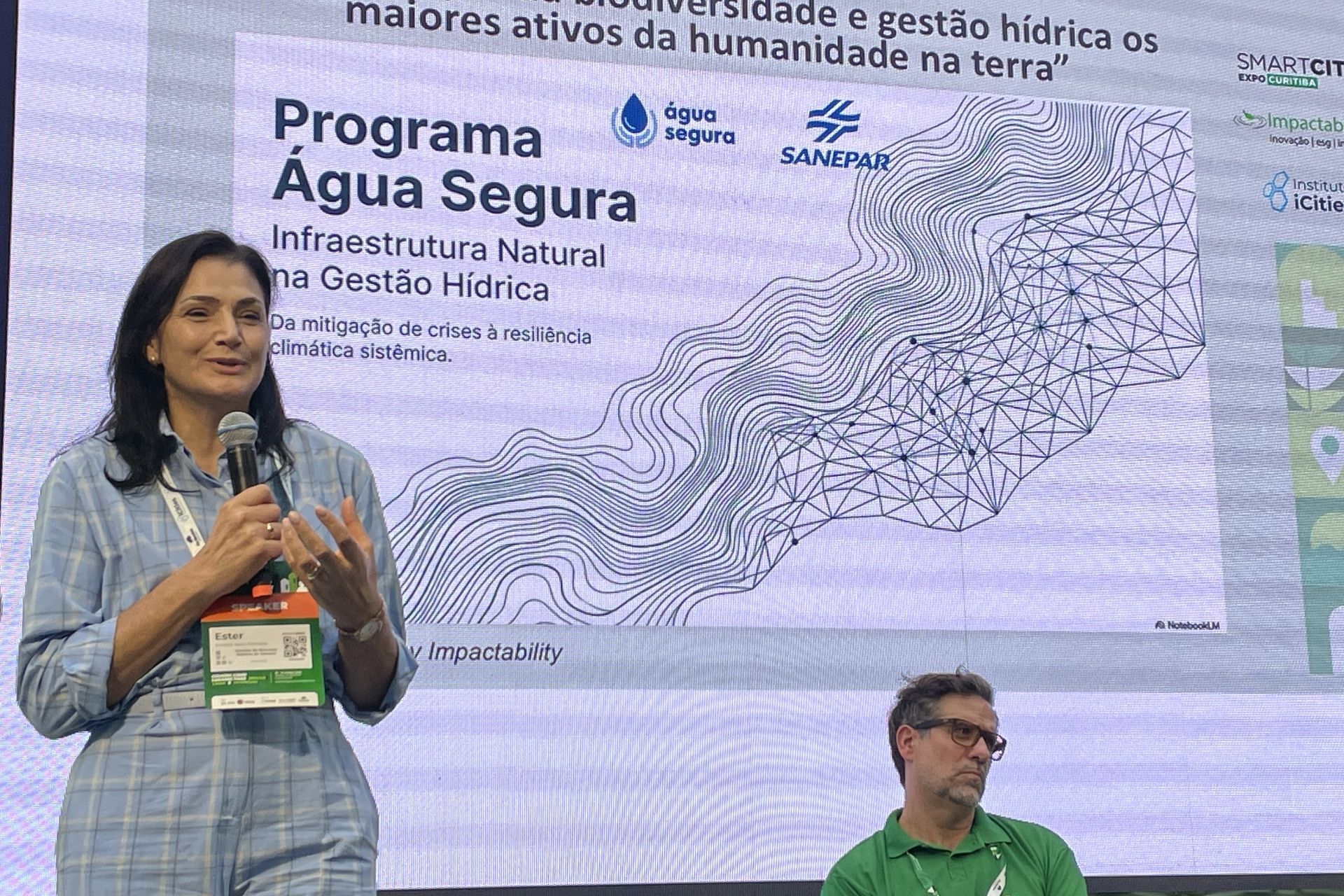 Participação da Sanepar no evento Smart City 2026