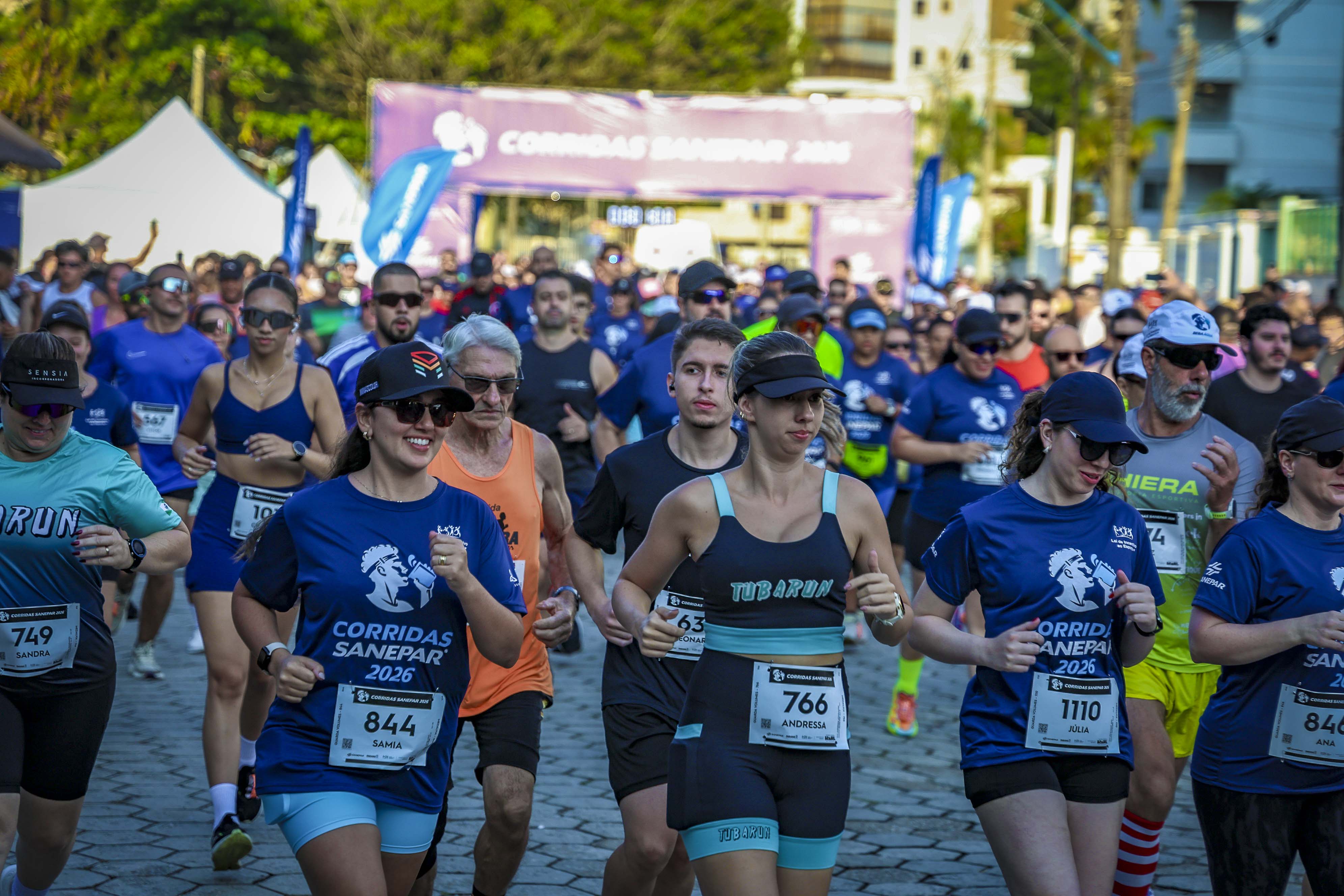 Etapa de Matinhos das Corridas da Sanepar