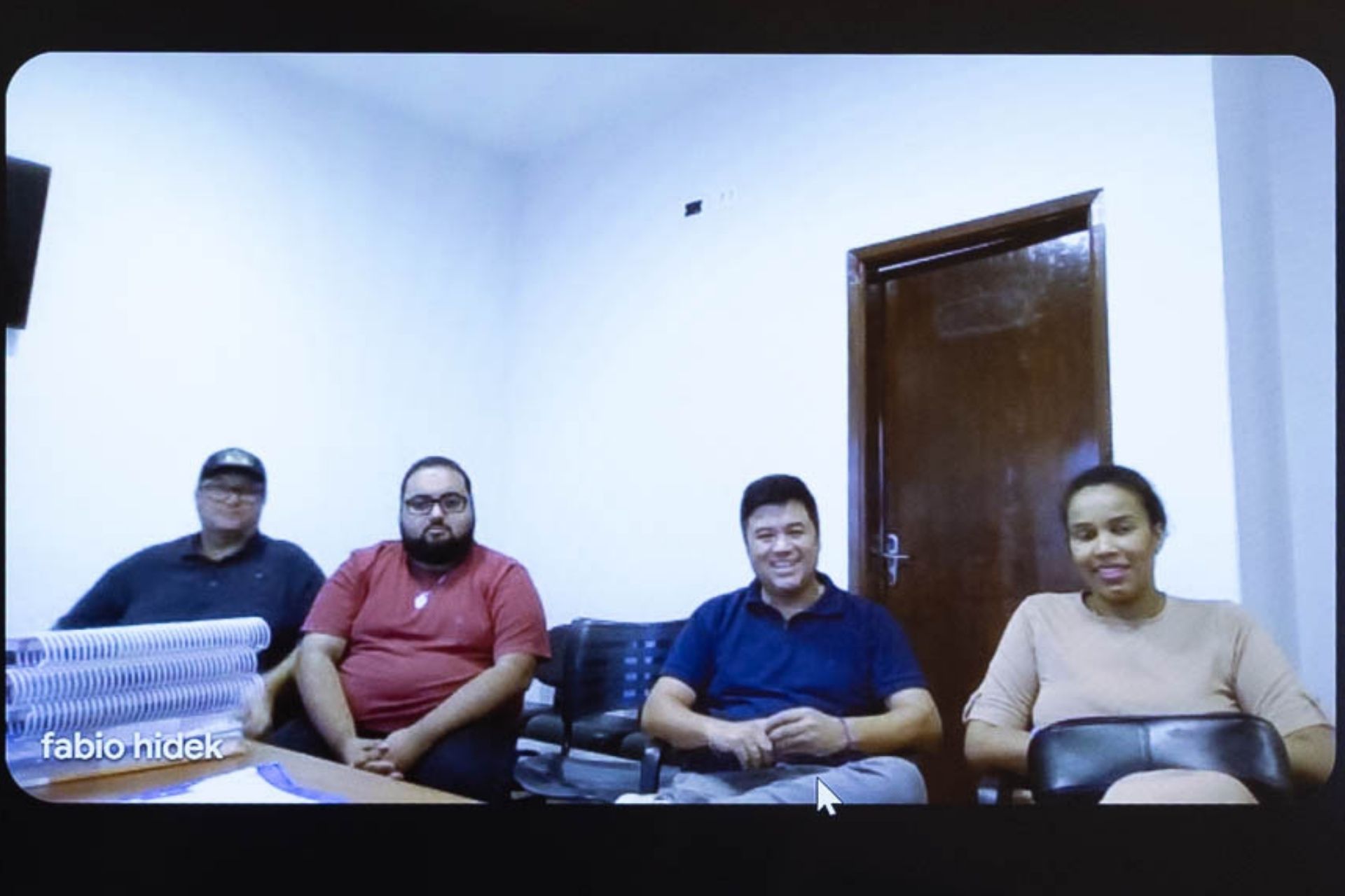 Reunião entre a presidência da Sanepar e prefeito de São João do Ivaí