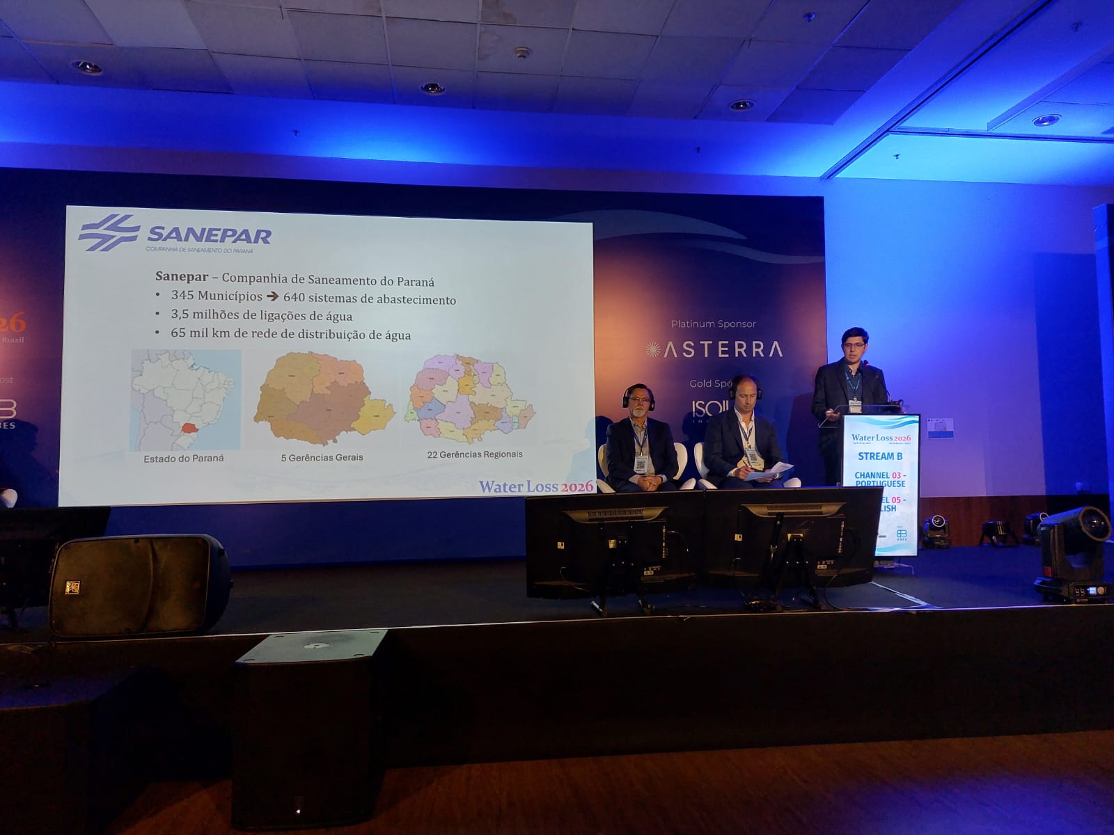 Apresentação do engenheiro Marcelo Depexe