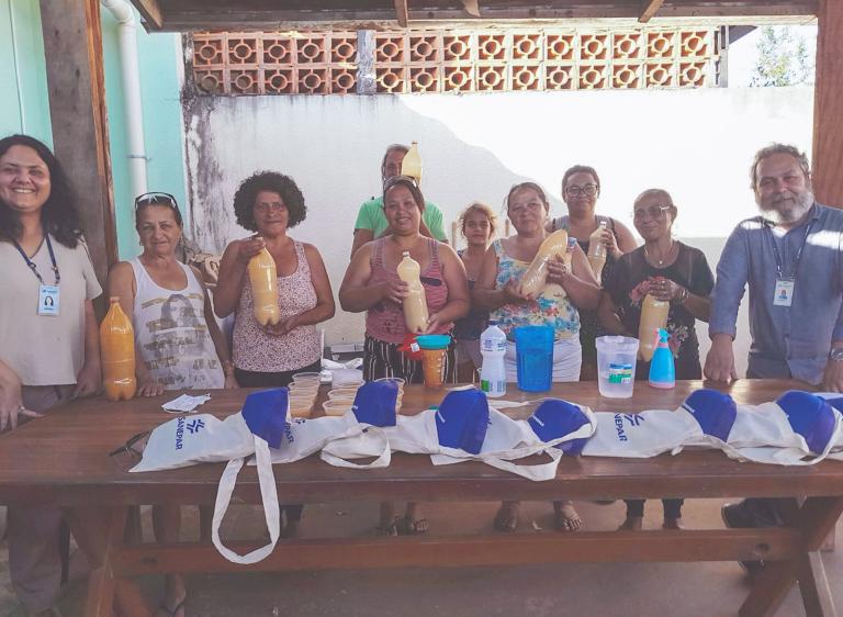Oficina de sabão da Sanepar gera renda e protege o meio ambiente