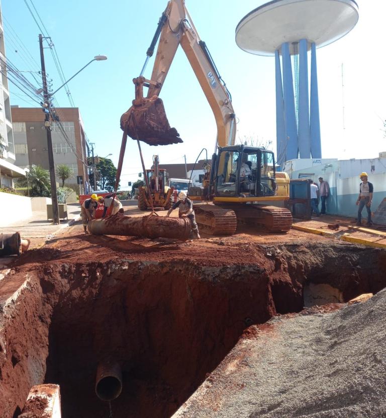 Investimentos da Sanepar na cidade ultrapassam R$ 190 milhões