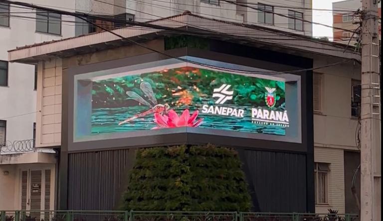 Campanha veiculada em outdoor 3D, em Curitiba, venceu o prêmio na categoria Projeto Especial