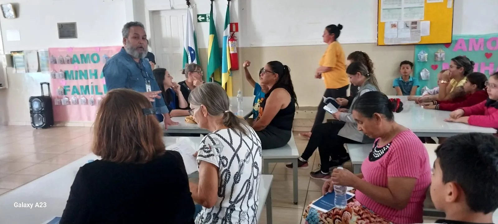 Atividade na escola