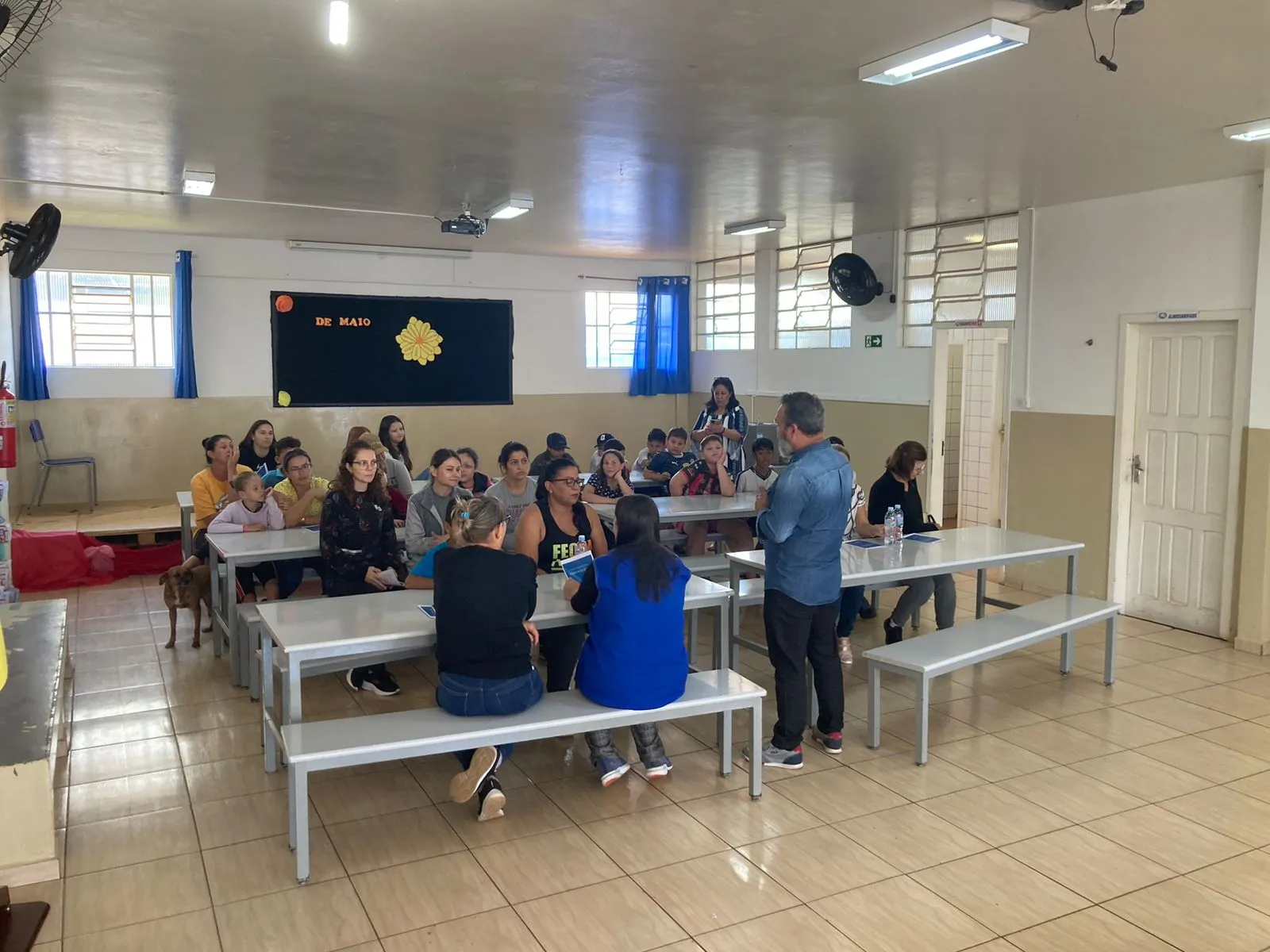 Atividade na escola