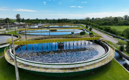 Estação de Tratamento de Esgoto ETE Belém