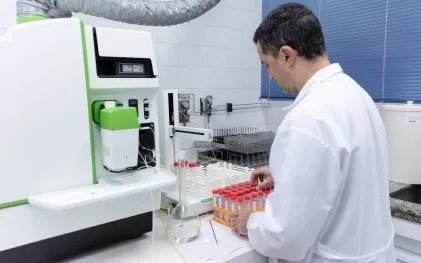 Testes qualidade da água