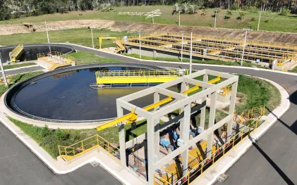 Estação de Tratamento de Esgoto Pinhalzinho em Umuarama