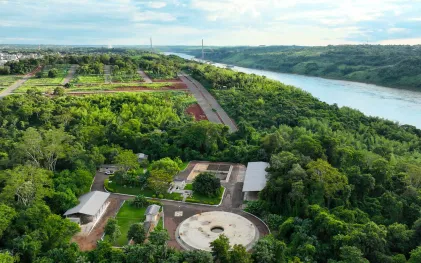 Estação de Tratamento de Esgoto Ouro Verde em Foz do Iguaçu