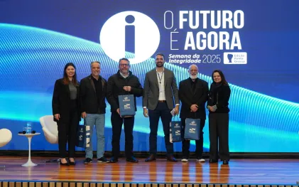 Diretores da Sanepar na Semana da Integridade