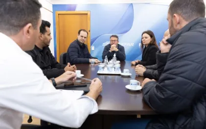 Encontro com prefeito de Cidade Gaúcha, Alexandre Lucena