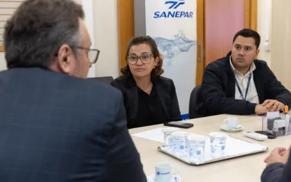 Encontro com a prefeita de São Sebastião da Amoreira, Exilaine Gaspar