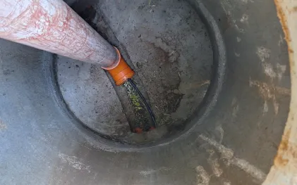 Rede de coleta de esgoto