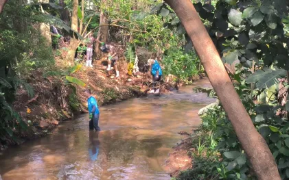 voluntários em Foz do Iguaçu