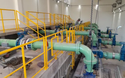 conjunto motobomba captação umuarama