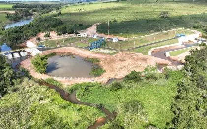 capatação de água de Umuarama