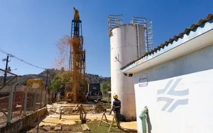 Expansão da rede de abastecimento de água também faz parte das ações da Sanepar no programa Rota do Progresso. (Itaperuçu / Sanepar)