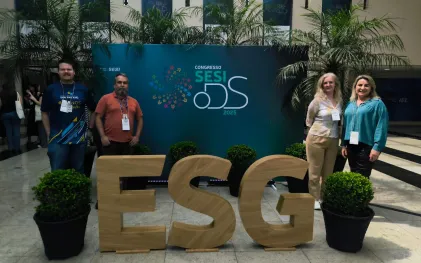 Jardins de Água e Mel - Selo Sesi ODS