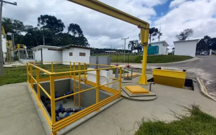 Investimento de R$745 milhões visa promover a universalização do saneamento nos municípios atendidos pela Sanepar e que fazem parte do programa Rota do Progresso (ETE Antônio Olinto / Sanepar)