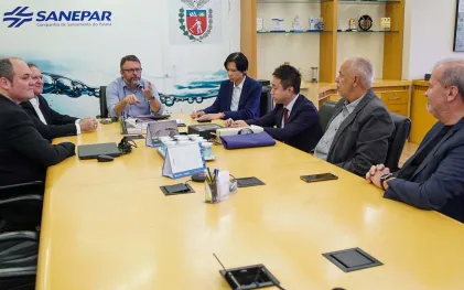 representantes Kyowa Kako na diretoria da presidência