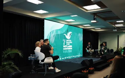 Sanepar é destaque em wetlands