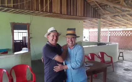 Agricultor Francisco Tomaz de Freitas