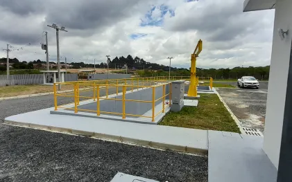 Estação de tratamento da Sanepar