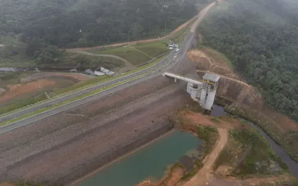 Barragem Miringuava dezembro 2024