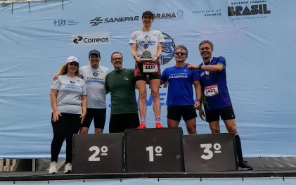 Corrida Sanepar realizada em Foz do Iguaçu