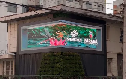 Campanha veiculada em outdoor 3D, em Curitiba, venceu o prêmio na categoria Projeto Especial