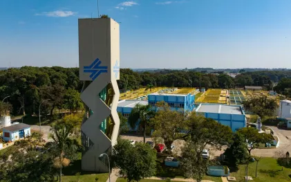 Estação de Tratamento de Água Passaúna em Curitiba