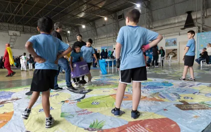 Sanepar leva serviços, educação ambiental e diversão a Campo Magro