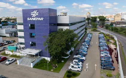 Sede Sanepar na Rua Engenheiros Rebouças