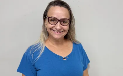 Francielle Riedo - participante do curso