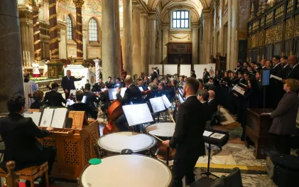 Camerata Antiqua de Curitiba se apresenta em Roma. 