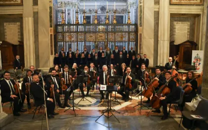Camerata Antiqua de Curitiba se apresenta em Roma. 