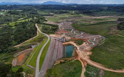 Sanepar inicia enchimento da Represa Miringuava