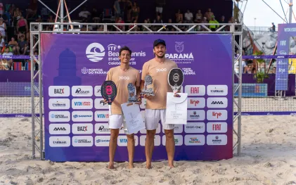 Finais do BT400 Sanepar Caiobá Open 2026, realizadas neste domingo (8) em Matinhos