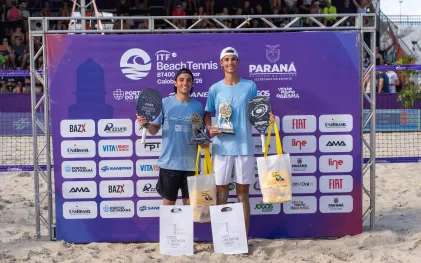 Finais do BT400 Sanepar Caiobá Open 2026, realizadas neste domingo (8) em Matinhos. Foto: Felipe Henschel/AEN