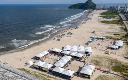 Finais do BT400 Sanepar Caiobá Open 2026, realizadas neste domingo (8) em Matinhos