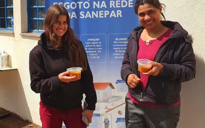 participantes da oficina de sabao em londrina em 2024. a foto é ilustrativa