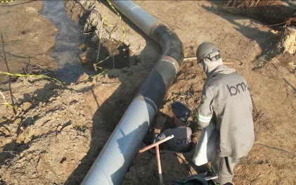 Sanepar faz obra em adutoras de Guaratuba de olho no Carnaval