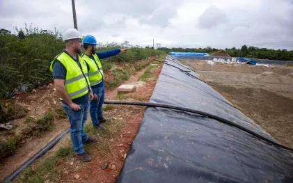 Sanepar usa plantas para criar estação de esgoto lixo zero em Curitiba